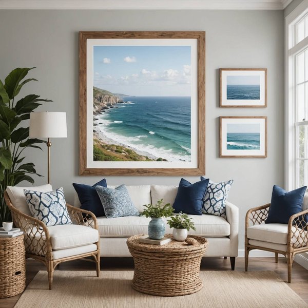 Intégration parfaite d'un cadre déco bord de mer dans votre intérieur: 5 étapes pour une ambiance apaisante